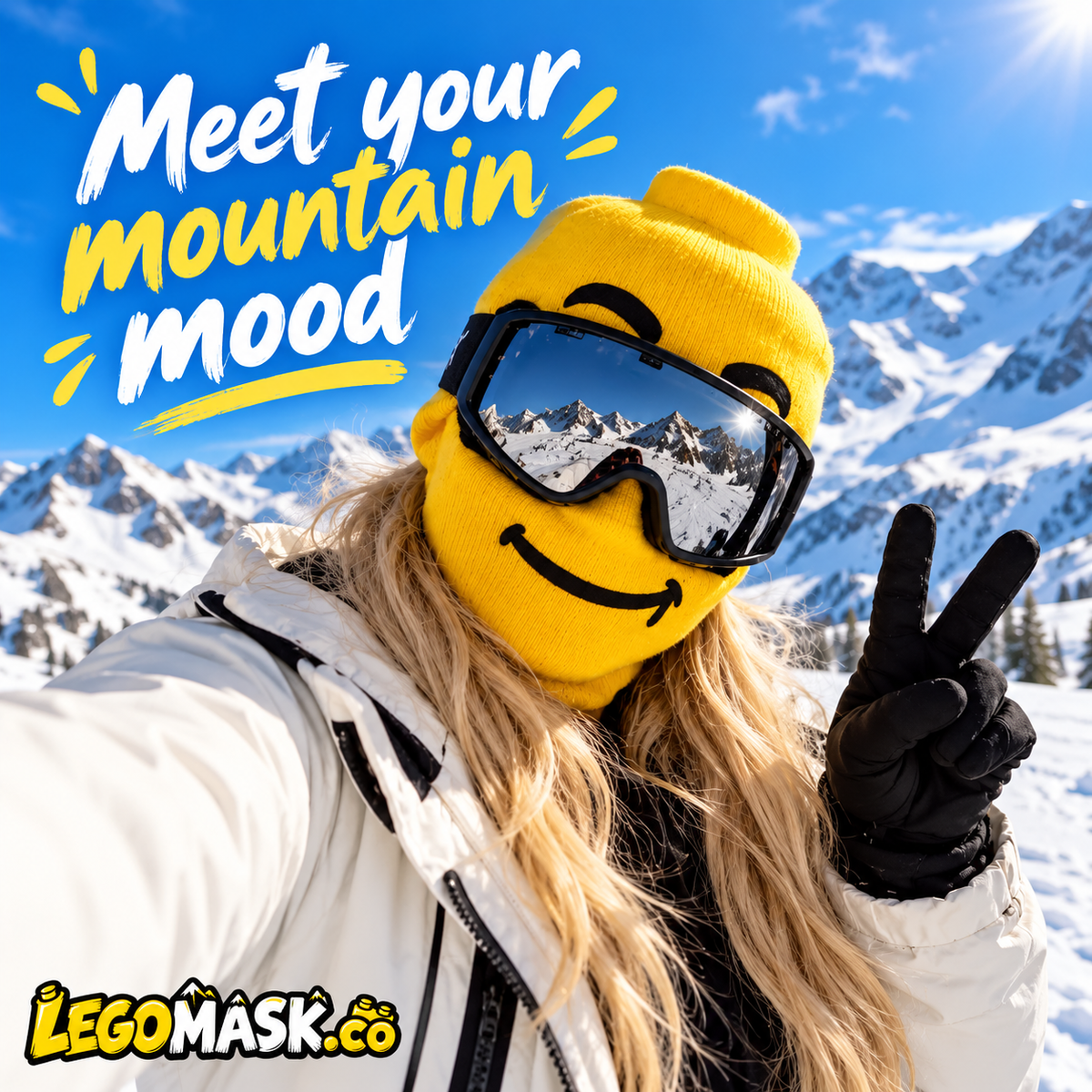 Legomask generated — Classic Smile