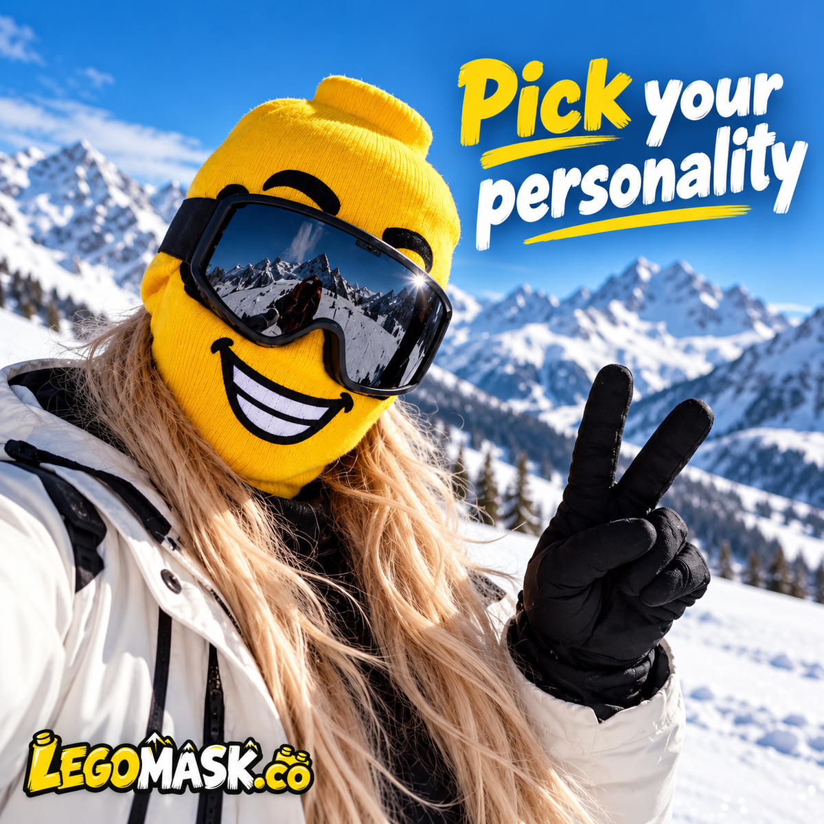 Legomask generated — Big Grin